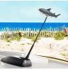 Coolballs Cool Jaws Shark Car Antenna Topper / Auto Dashboard Accessory 